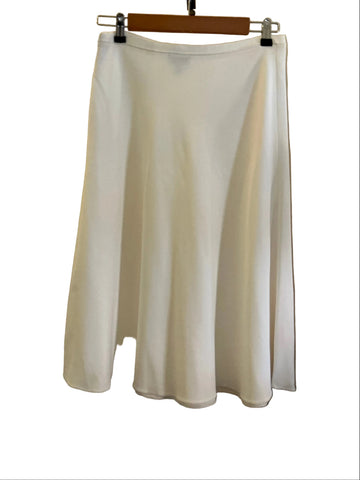 JIGSAW IVORY A-LINE SKIRT SIZE 12