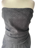 PINK LABEL BY GINA BACCONI BLACK STRAPLESS DRAPED BODICE PENCIL DRESS SIZE 10