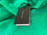 BRAND NEW MASSIMO DUTTI BRIGHT GREEN RAMIO LONG SLEEVE SHIRT  SIZE 10