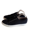 NOBRAND NAVY BLUE SUEDE COMFORT SNEAKER LACE UP SHOES SIZE 10.5/45