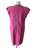 ESCADA PINK BOAT NECK SLEEVELESS SHIFT DRESS SIZE 42 UK 14