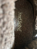 JOSEPH SIEBEL BROWN LEATHER LACE UP BOOTS SIZE 7/40