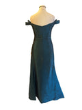 BRAND NEW  SEXYHER TEAL OFF SHOULDER EVENING/PROM DRESS SIZE 8