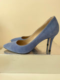 PAUL SMITH IVEY CORNFLOWER BLUE SUEDE HEELS SIZE UK 5/38