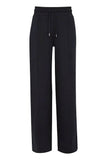 REISS SIENNA NAVY BLUE WIDE LEG JOGGERS SIZE XS