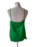 UNITED COLORS OF BENETTON EMERALD GREEN CAMISOLE TOP SIZE L