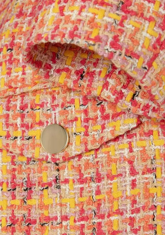 BRAND NEW HOBBS CLAIRE MULTI COLOURED TWEED JACKET SIZE 10