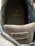 BARBOUR LIDDESDALE DARK GREEN MENS QUILTED COMFORT SNEAKER LACE UP SHOES SIZE 11/45.5