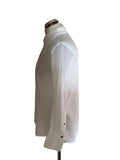 ME+EM 100% COTTON WHITE COLLARED LONG SLEEVED SHIRT SIZE 6