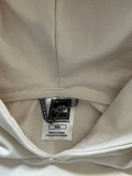 THE NORTH FACE CREAM EMBROIDERED HOODED TOP SIZE M