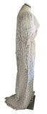 BRAND NEW PHASE EIGHT ANABEL EMBROIDERED LACE BRIDAL DRESS IN PINK CHAMPAGNE SIZE 12