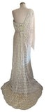 BRAND NEW PHASE EIGHT ANABEL EMBROIDERED LACE BRIDAL DRESS IN PINK CHAMPAGNE SIZE 12