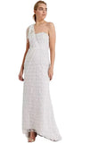 BRAND NEW PHASE EIGHT ANABEL EMBROIDERED LACE BRIDAL DRESS IN PINK CHAMPAGNE SIZE 12