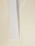REISS AMY CREAM COLLARED LONG SLEEVED JUMPER SIZE XS