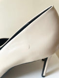 Zara Cream High Heeled Court Shoes Size 7.5/41