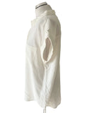 HUSH IVORY CAP SLEEVE SHIRT SIZE 12