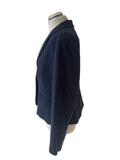 BRAND NEW MARKS & SPENCER NAVY BLUE TAILORED JACKET SIZE 14