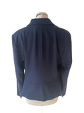 BRAND NEW MARKS & SPENCER NAVY BLUE TAILORED JACKET SIZE 14
