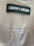 GERRY WEBER CHAMPAGNE OPEN FRONT JACKET SIZE 14