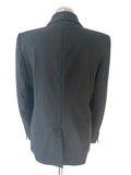 WHISTLES BLACK V NECKLINE TAILORED SUIT JACKET SIZE 14