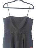 BRAND NEW MINT VELVET MERLOT BLACK TAPERED LEG JUMPSUIT SIZE 14