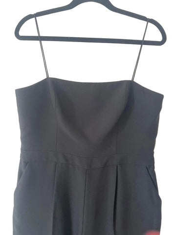 BRAND NEW MINT VELVET MERLOT BLACK TAPERED LEG JUMPSUIT SIZE 14
