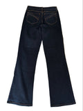 NOT YOUR DAUGHTERS DARK BLUE DENIM FLARED JEANS  SIZE 14