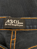 NOT YOUR DAUGHTERS DARK BLUE DENIM FLARED JEANS  SIZE 14