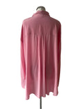 KIN 100% SILK PINK LONG SLEEVE SHIRT SIZE 20