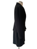 HOBBS BLACK TAILORED PENCIL DRESS & JACKET SUIT SIZE 14