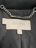 HOBBS BLACK TAILORED PENCIL DRESS & JACKET SUIT SIZE 14