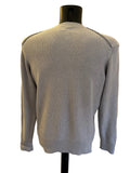 ALL SAINTS ROTHAY GREY CREW NECK JUMPER  SIZE L