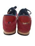 CAROLINA HERRERA MONOGRAM LOGO MULTI COLOURED CLOTH & LEATHER TRAINERS SIZE 4/37