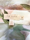 BRAND NEW TED BAKER SAYGE FLORAL PRINT BEACH COVER UP DRESS SIZE M