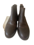 OFFICE BROWN LEATHER CHELSEA BOOTS SIZE 11.5/46