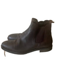 OFFICE BROWN LEATHER CHELSEA BOOTS SIZE 11.5/46