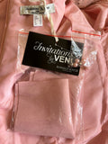 BRAND NEW VENI BY RONALD JOYCE SALMON PINK BEADED SPECIAL OCCASION DRESS  SIZE 12