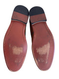 CHARLES SOUTHWELL PAISLEY TAN BROWN LEATHER LACE UP BROGUE SHOES SIZE 10 /44.5