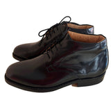 BRAND NEW CLIFFORD JAMES BLACK LEATHER LACE UP ANKLE BOOTS SIZE 6/39