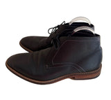 TED BAKER TORSDI BLACK LEATHER LACE UP ANKLE BOOTS SIZE 9/43