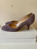 TOAST MINK BROWN SUEDE HEELS SIZE 7/40