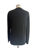 IN WEAR BLACK WRAP ACROSS TIE FRONT JUMPER SIZE M
