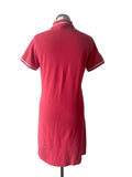 PENGUIN CORAL SHORT SLEEVE POLO SHIRT DRESS SIZE M