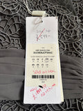 BRAND NEW AIRE BARCELONA GREY LACE MOTHER OF THE BRIDE PENCIL DRESS SIZE 14