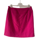HOBBS 100% WOOL CERISE PINK A-LINE SKIRT  SIZE 12