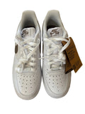 BRAND NEW NIKE AIR FORCE ONE MOVE TO ZERO WHITE TRAINERS SIZE 6/40