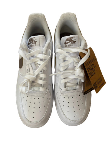 BRAND NEW NIKE AIR FORCE ONE MOVE TO ZERO WHITE TRAINERS SIZE 6/40