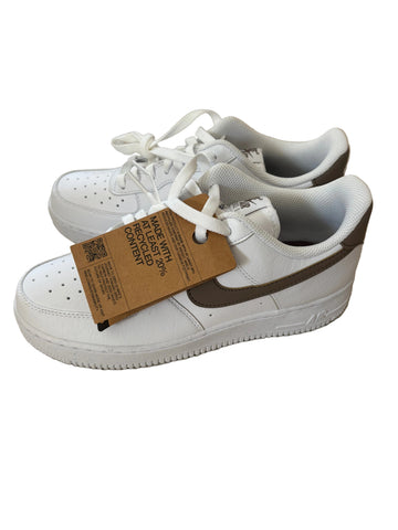 BRAND NEW NIKE AIR FORCE ONE MOVE TO ZERO WHITE TRAINERS SIZE 6/40