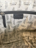 OSPREY BLACK LEATHER & ZEBRA PONYSKIN FRONT SHOULDER BAG