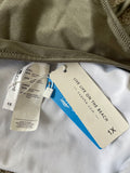 BRAND NEW CUPSHE OLIVE HALTER NECK SWIMSUIT SIZE 1X /XL